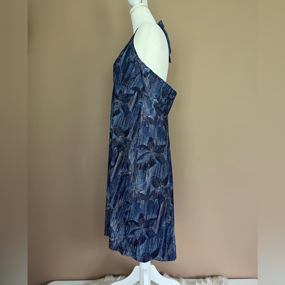 {Columbia} PFG Halter Activewear Dress in Blue - Womens Large - Picture 9 of 11